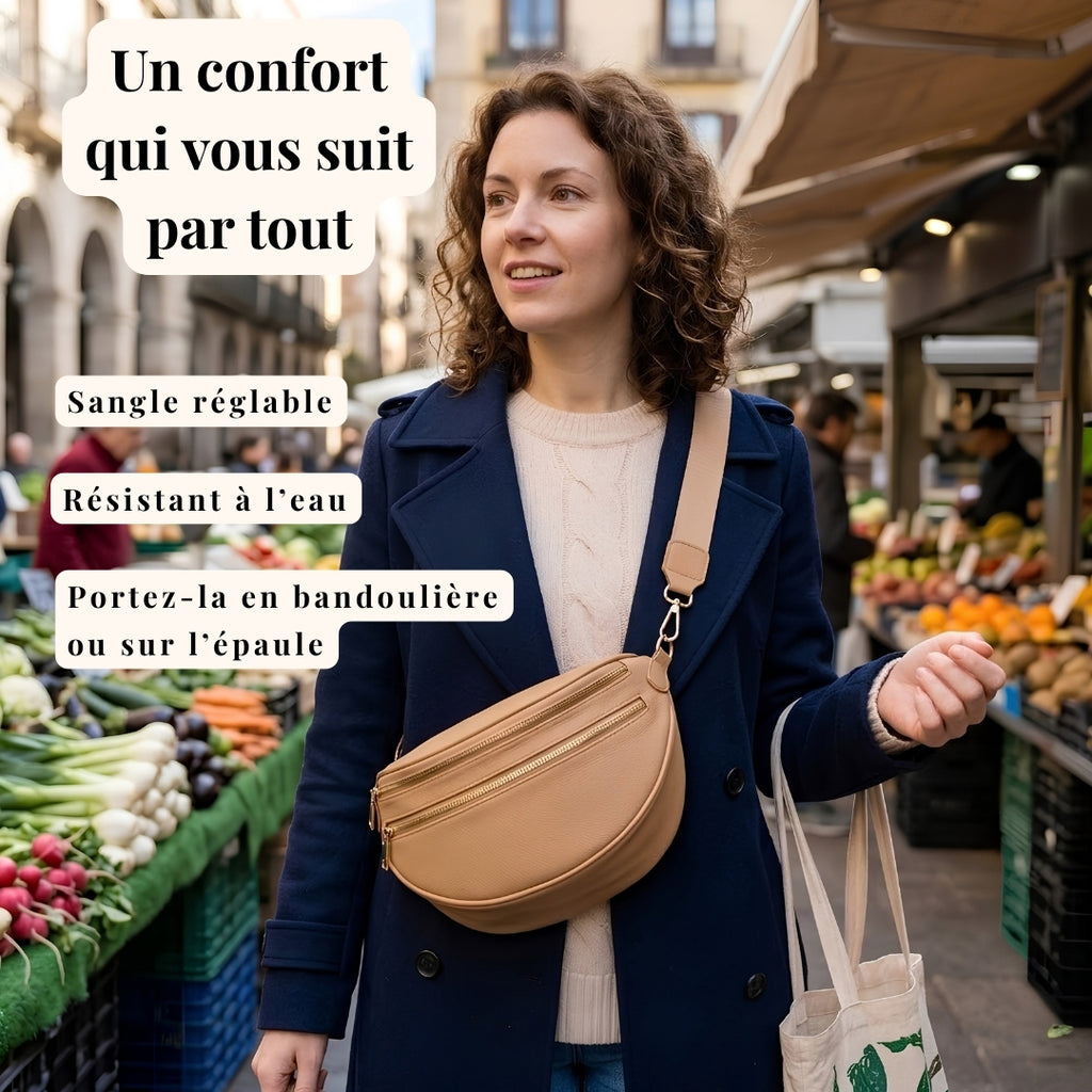 Séoul – Le Sac Banane en cuir végane