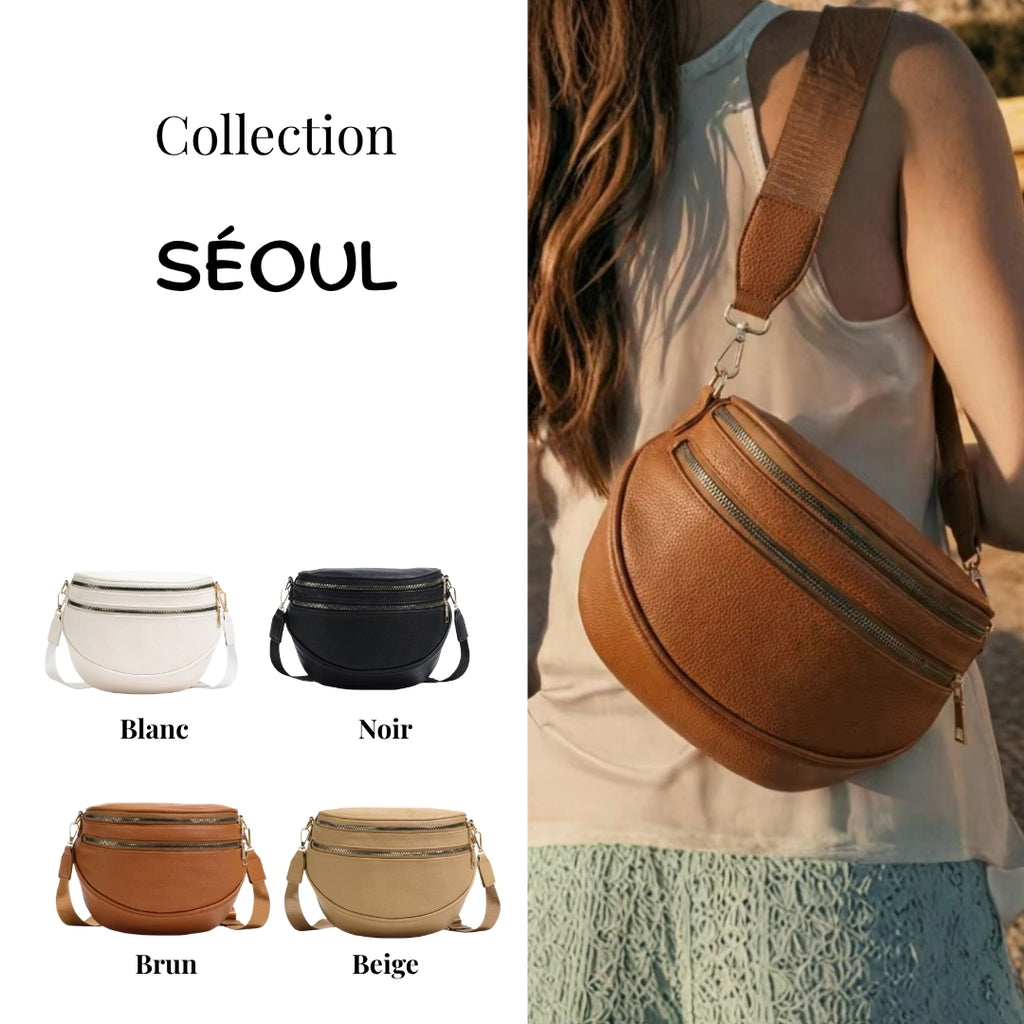 Séoul – Le Sac Banane en cuir végane