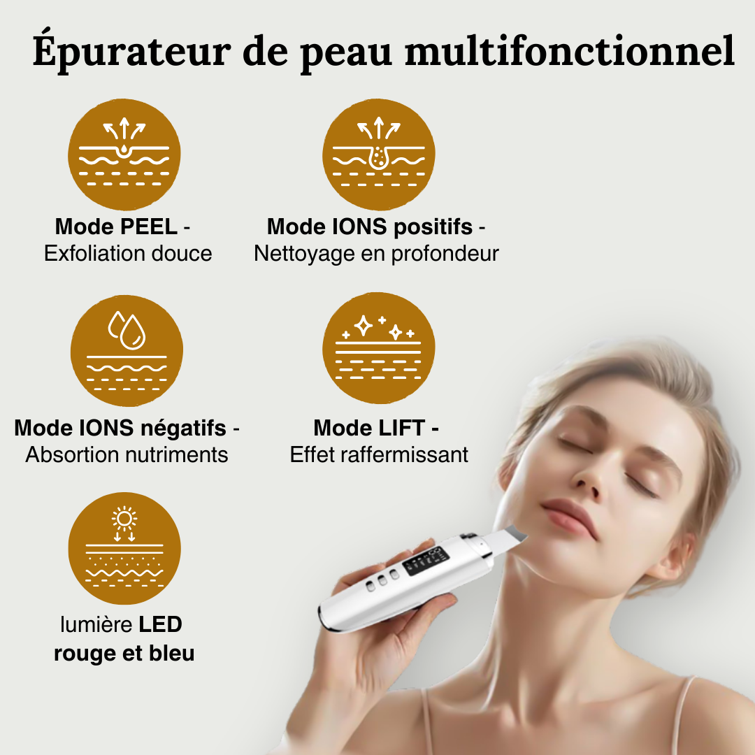 Epurateur facial à ultrasons