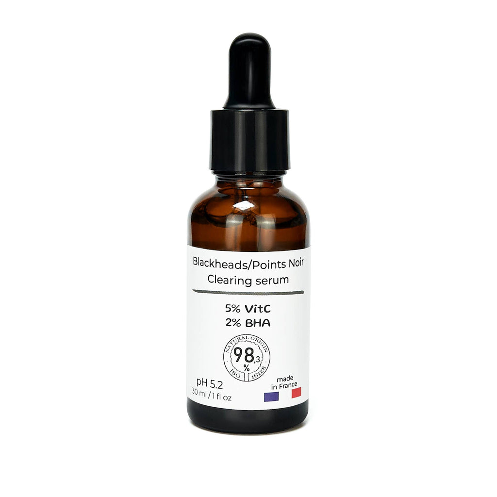 Sérum nettoyant contre points noirs et acné
