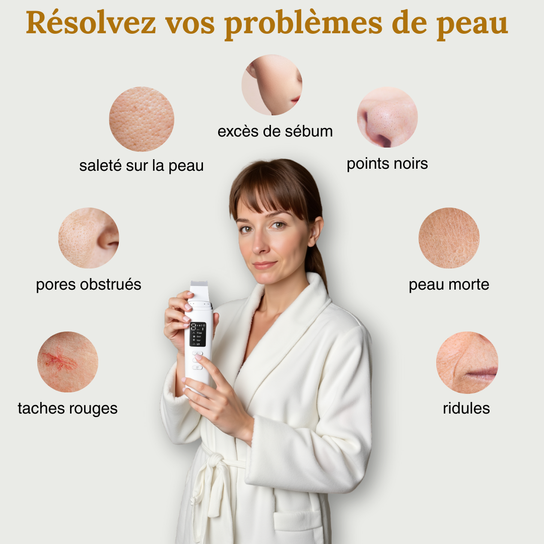 Epurateur facial à ultrasons