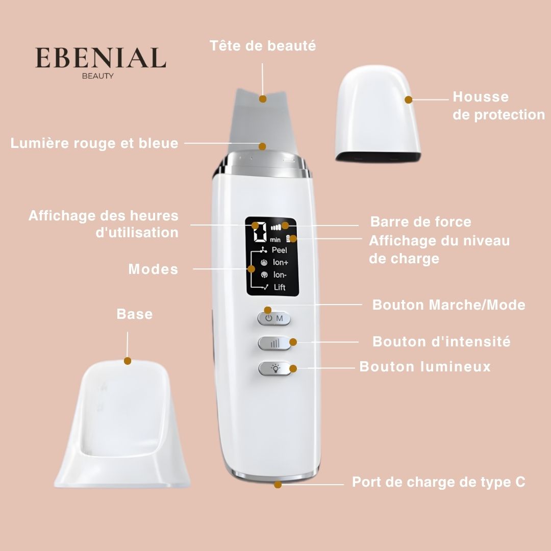 Epurateur facial à ultrasons